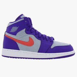 Jordan 1 sneakers | Sz 5 (GS) 6.5 W | Purple Salmon | Great Condition